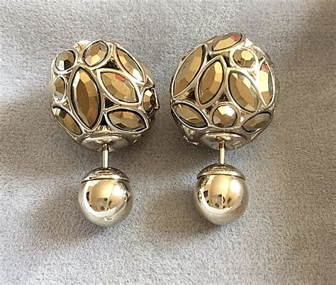 fake dior tribal earrings|mise en dior tribal earrings.